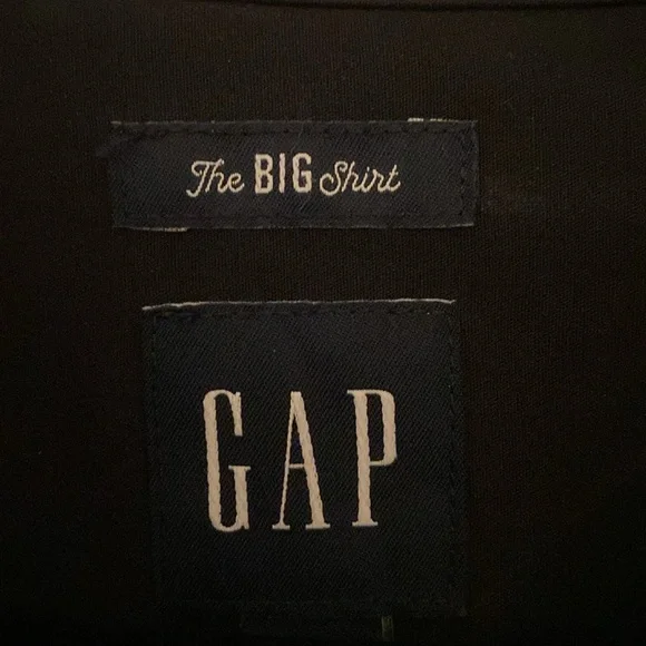 Gap The Big Shirt NWT XL Tall - Picture 2 of 3